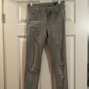 Barely worn all saints jeans, grey.